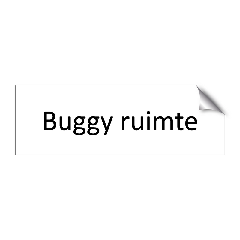 Buggy ruimte & Buggy ruimte & Buggy ruimte