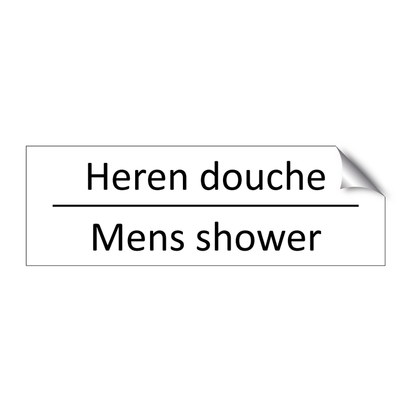 Heren douche - Mens shower & Heren douche - Mens shower & Heren douche - Mens shower