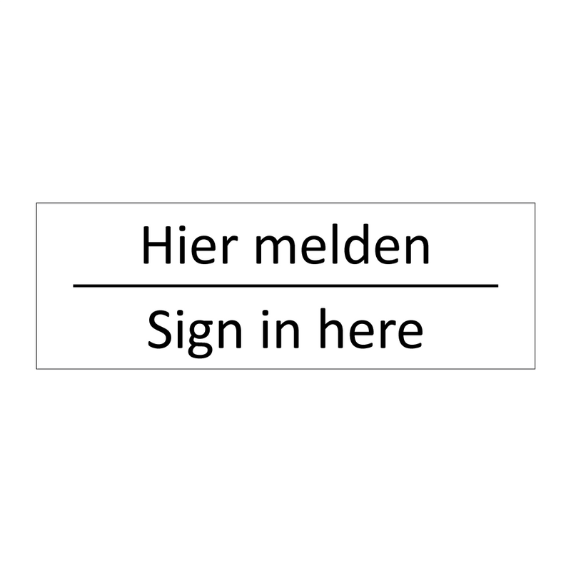 Hier melden - Sign in here & Hier melden - Sign in here & Hier melden - Sign in here