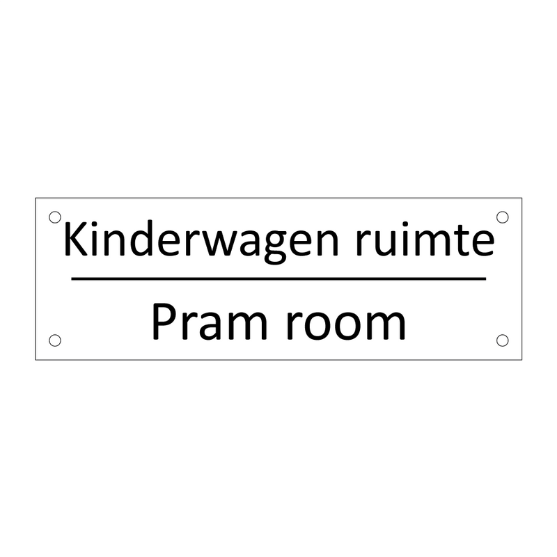 Kinderwagen ruimte - Pram room & Kinderwagen ruimte - Pram room & Kinderwagen ruimte - Pram room