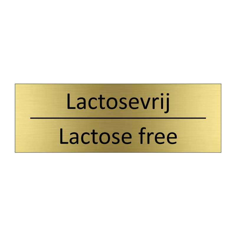 Lactosevrij - Lactose free & Lactosevrij - Lactose free & Lactosevrij - Lactose free