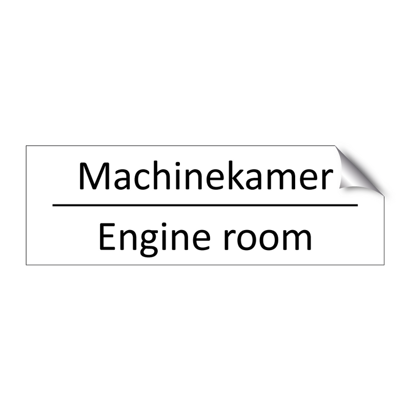 Machinekamer - Engine room & Machinekamer - Engine room & Machinekamer - Engine room