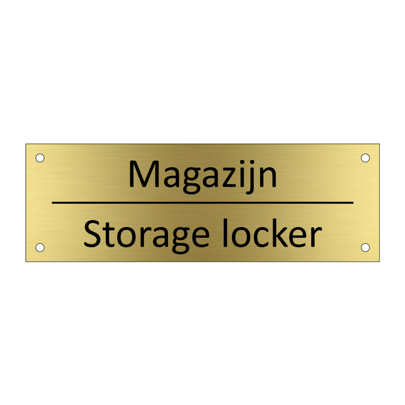 Magazijn - Storage locker & Magazijn - Storage locker & Magazijn - Storage locker