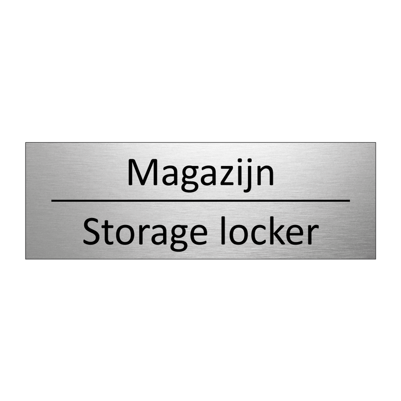 Magazijn - Storage locker & Magazijn - Storage locker & Magazijn - Storage locker