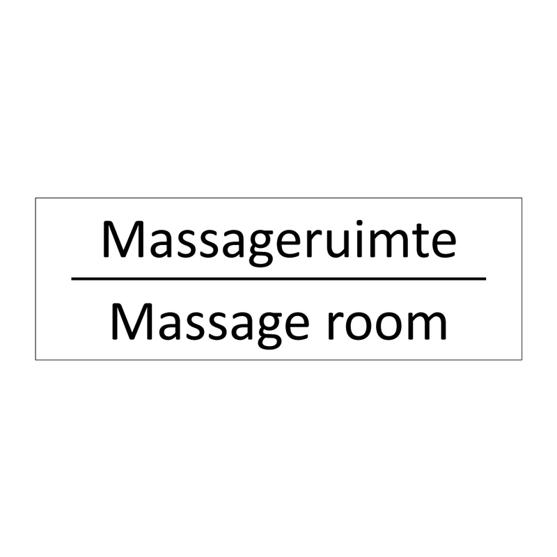 Massageruimte - Massage room & Massageruimte - Massage room & Massageruimte - Massage room