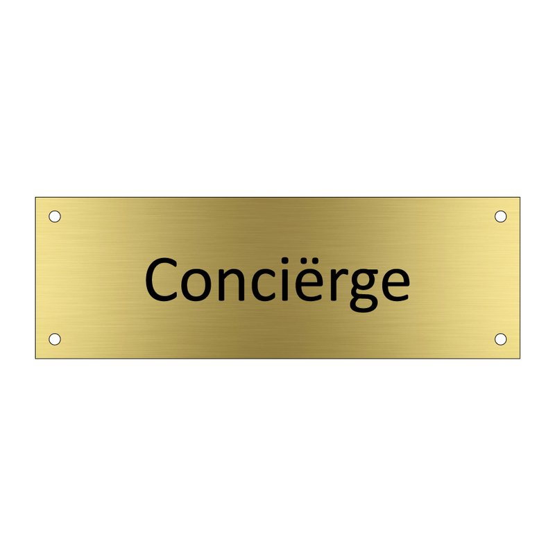 Conciërge & Conciërge & Conciërge