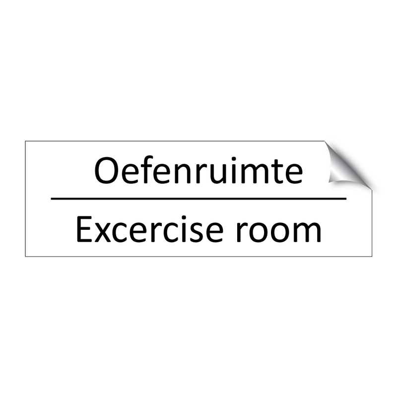 Oefenruimte - Excercise room & Oefenruimte - Excercise room & Oefenruimte - Excercise room