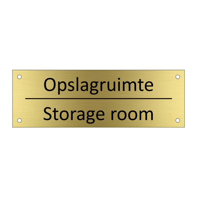 Opslagruimte - Storage room & Opslagruimte - Storage room & Opslagruimte - Storage room