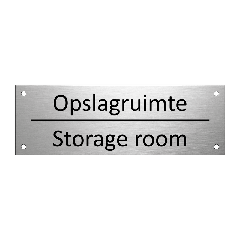 Opslagruimte - Storage room & Opslagruimte - Storage room & Opslagruimte - Storage room