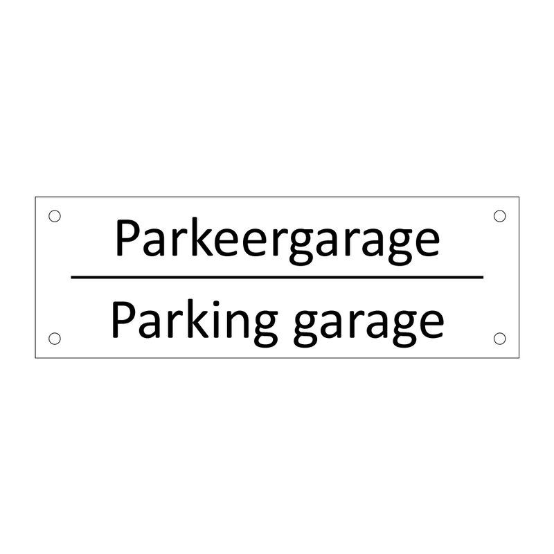 Parkeergarage - Parking garage & Parkeergarage - Parking garage & Parkeergarage - Parking garage