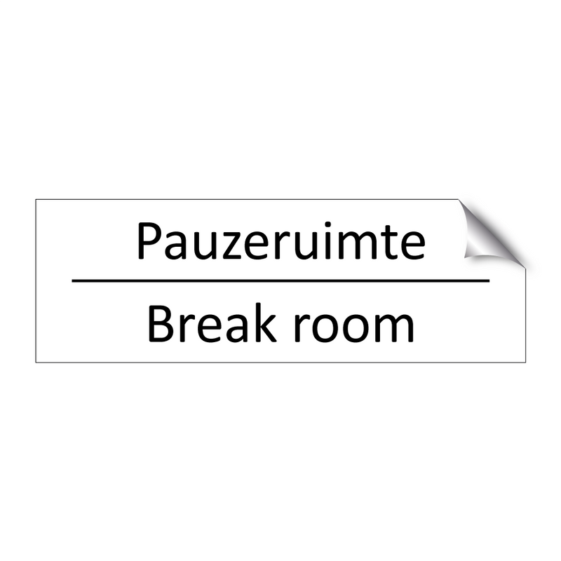 Pauzeruimte - Break room & Pauzeruimte - Break room & Pauzeruimte - Break room