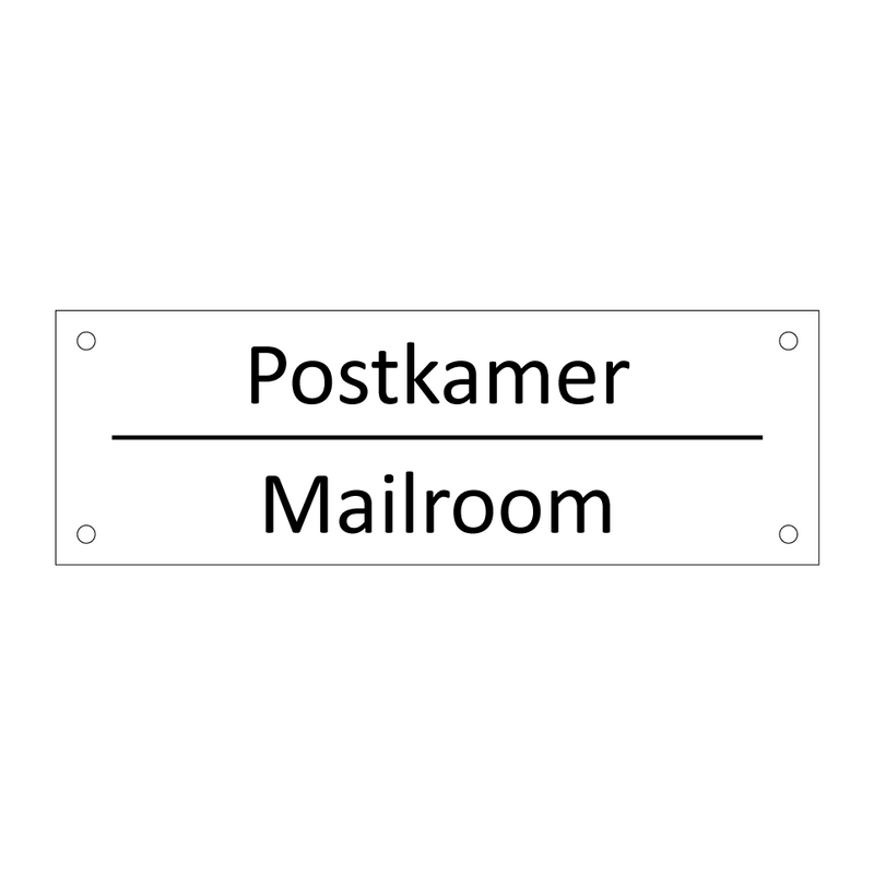 Postkamer - Mailroom & Postkamer - Mailroom & Postkamer - Mailroom