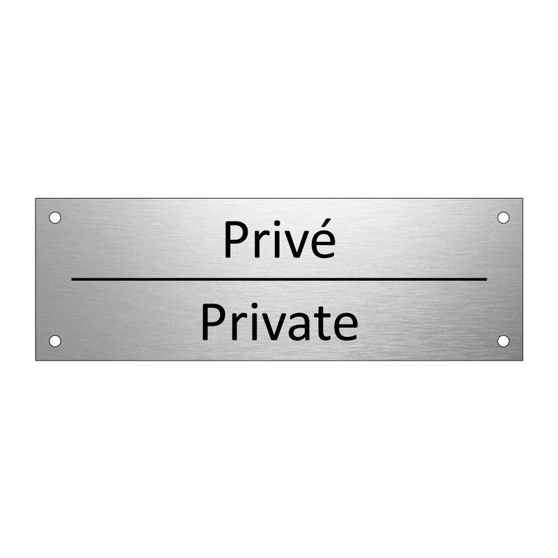 Privé - Private & Privé - Private & Privé - Private