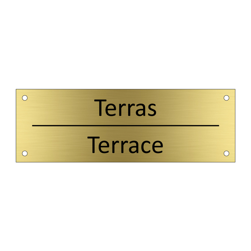 Terras - Terrace & Terras - Terrace & Terras - Terrace