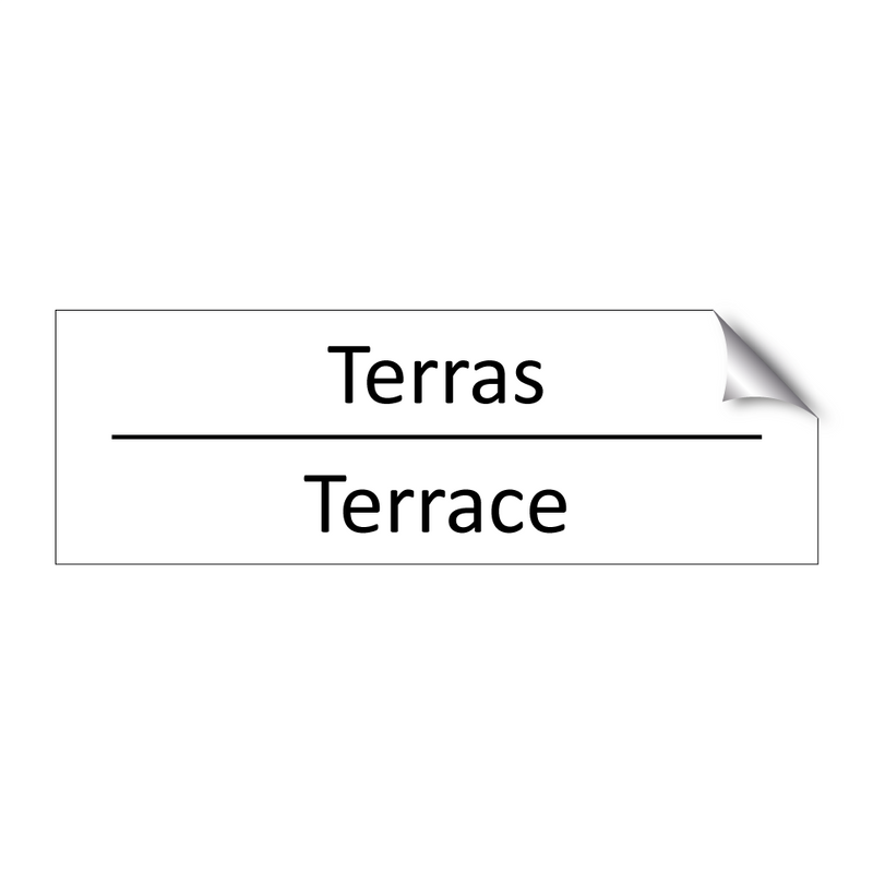 Terras - Terrace & Terras - Terrace & Terras - Terrace