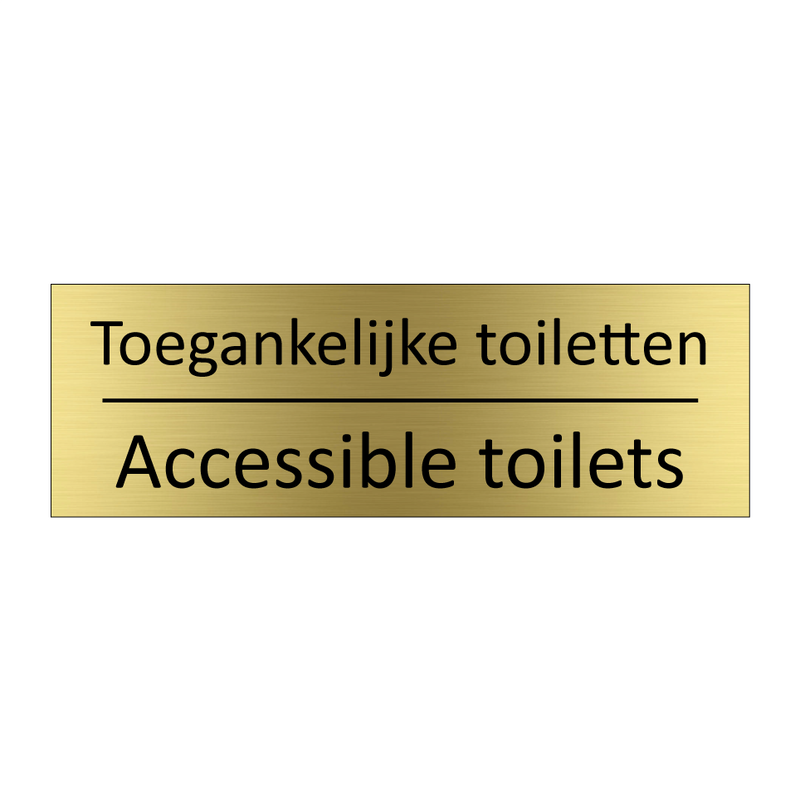 Toegankelijke toiletten - Accessible toilets & Toegankelijke toiletten - Accessible toilets