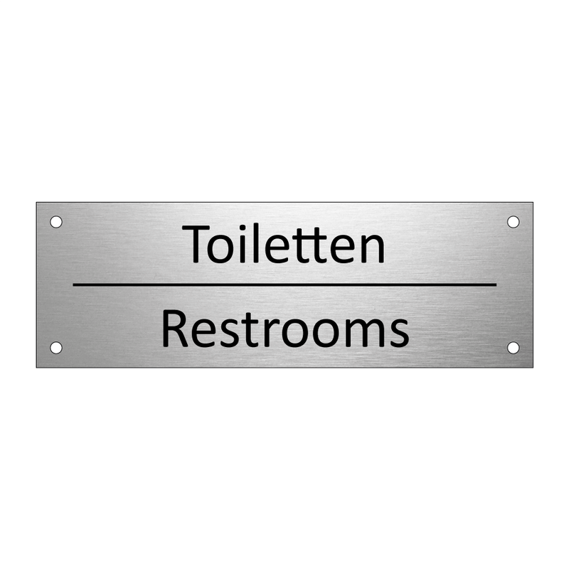 Toiletten - Restrooms & Toiletten - Restrooms & Toiletten - Restrooms