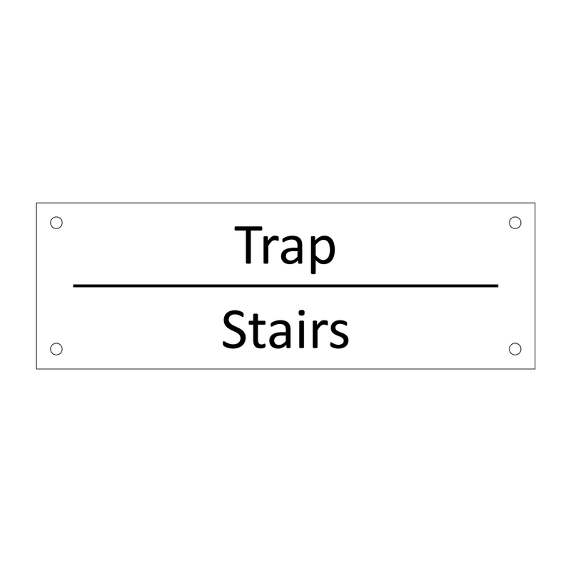 Trap - Stairs & Trap - Stairs & Trap - Stairs