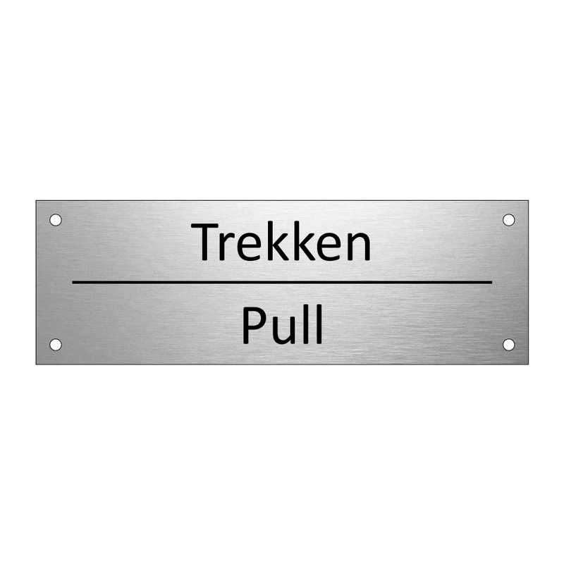 Trekken - Pull & Trekken - Pull & Trekken - Pull