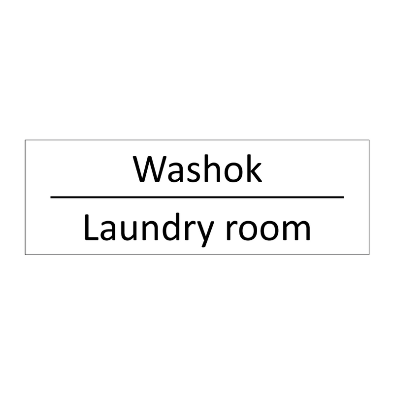 Washok - Laundry room & Washok - Laundry room & Washok - Laundry room & Washok - Laundry room