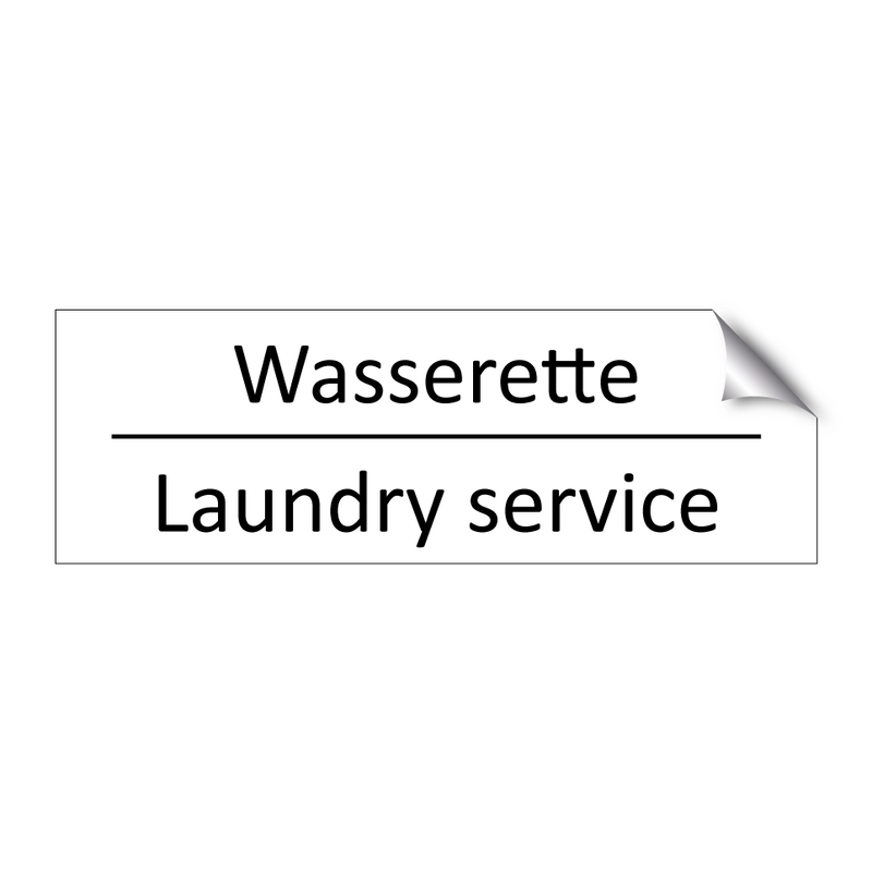 Wasserette - Laundry service & Wasserette - Laundry service & Wasserette - Laundry service