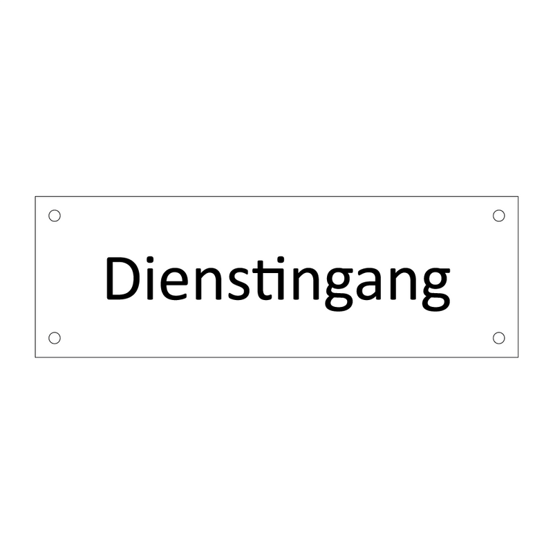 Dienstingang & Dienstingang & Dienstingang