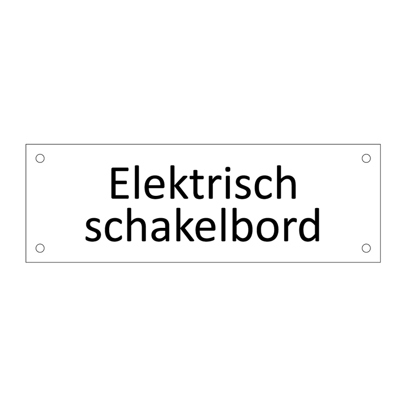 Elektrisch schakelbord & Elektrisch schakelbord & Elektrisch schakelbord