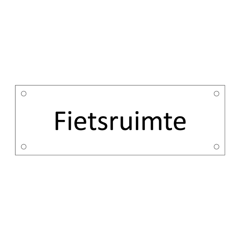 Fietsruimte & Fietsruimte & Fietsruimte