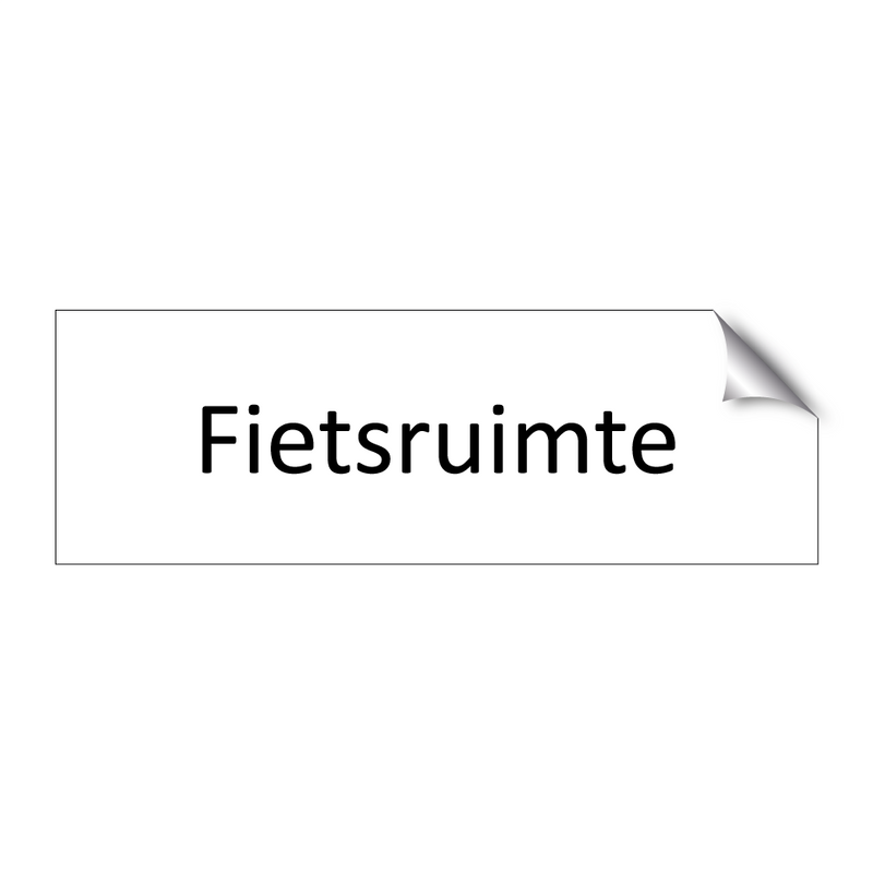 Fietsruimte & Fietsruimte & Fietsruimte