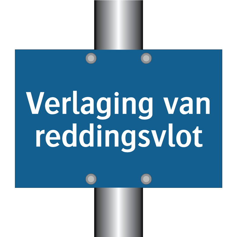 Verlaging van reddingsvlot & Verlaging van reddingsvlot & Verlaging van reddingsvlot