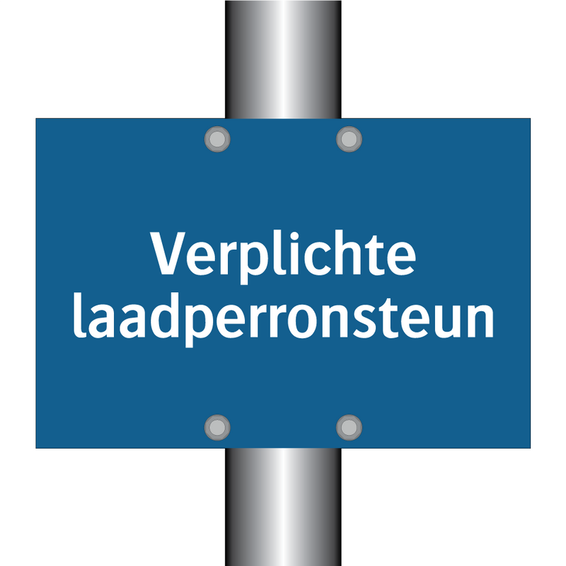 Verplichte laadperronsteun & Verplichte laadperronsteun & Verplichte laadperronsteun