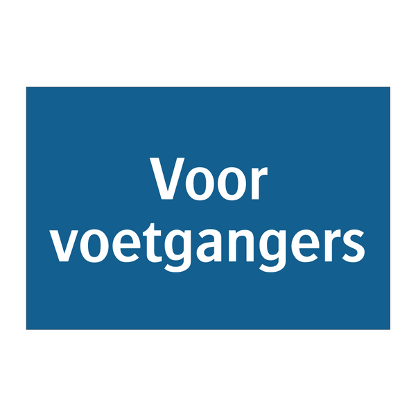 Voor voetgangers & Voor voetgangers & Voor voetgangers & Voor voetgangers & Voor voetgangers