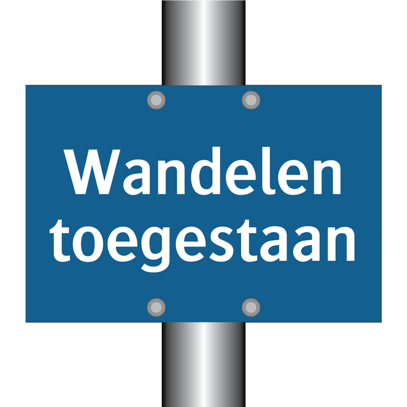 Wandelen toegestaan & Wandelen toegestaan & Wandelen toegestaan & Wandelen toegestaan