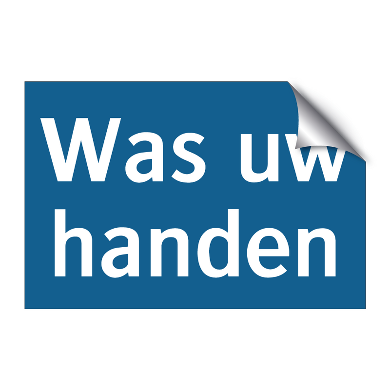 Was uw handen & Was uw handen & Was uw handen & Was uw handen