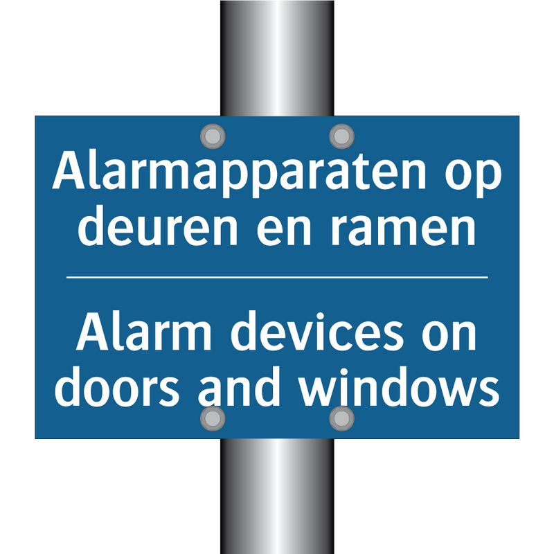 Alarmapparaten op deuren en ramen /.../ - Alarm devices on doors and windows /.../