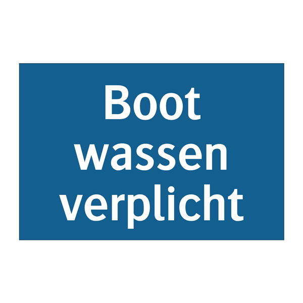 Boot wassen verplicht & Boot wassen verplicht & Boot wassen verplicht & Boot wassen verplicht