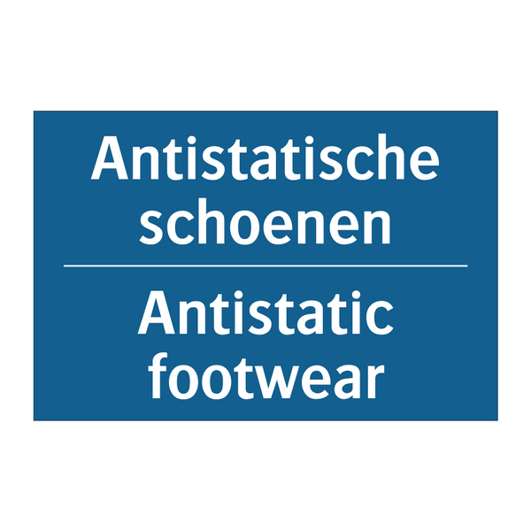 Antistatische schoenen - Antistatic footwear & Antistatische schoenen - Antistatic footwear