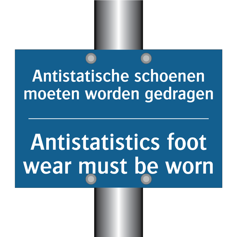 Antistatische schoenen moeten /.../ - Antistatistics foot wear must /.../