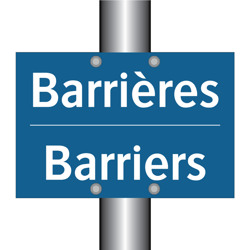 Barrières - Barriers & Barrières - Barriers & Barrières - Barriers & Barrières - Barriers