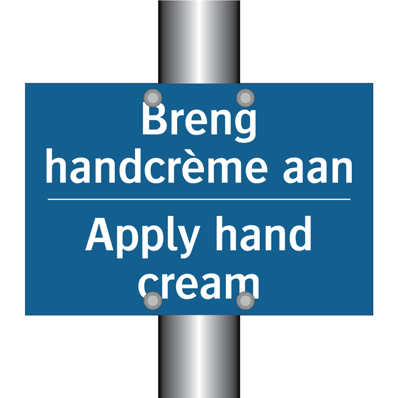 Breng handcrème aan - Apply hand cream & Breng handcrème aan - Apply hand cream