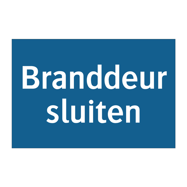 Branddeur sluiten & Branddeur sluiten & Branddeur sluiten & Branddeur sluiten & Branddeur sluiten