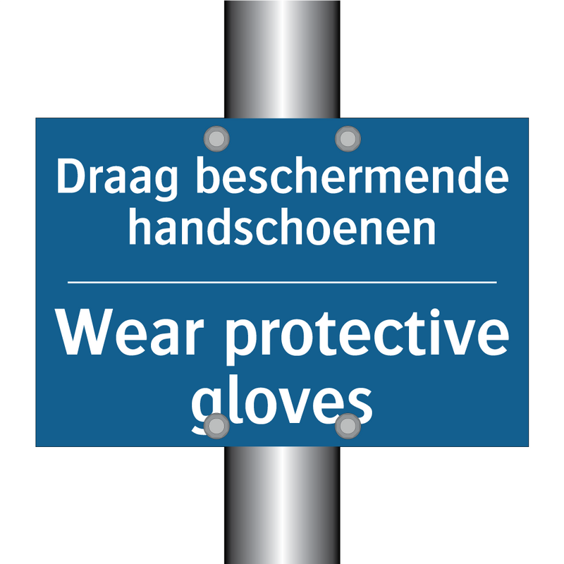 Draag beschermende handschoenen /.../ - Wear protective gloves