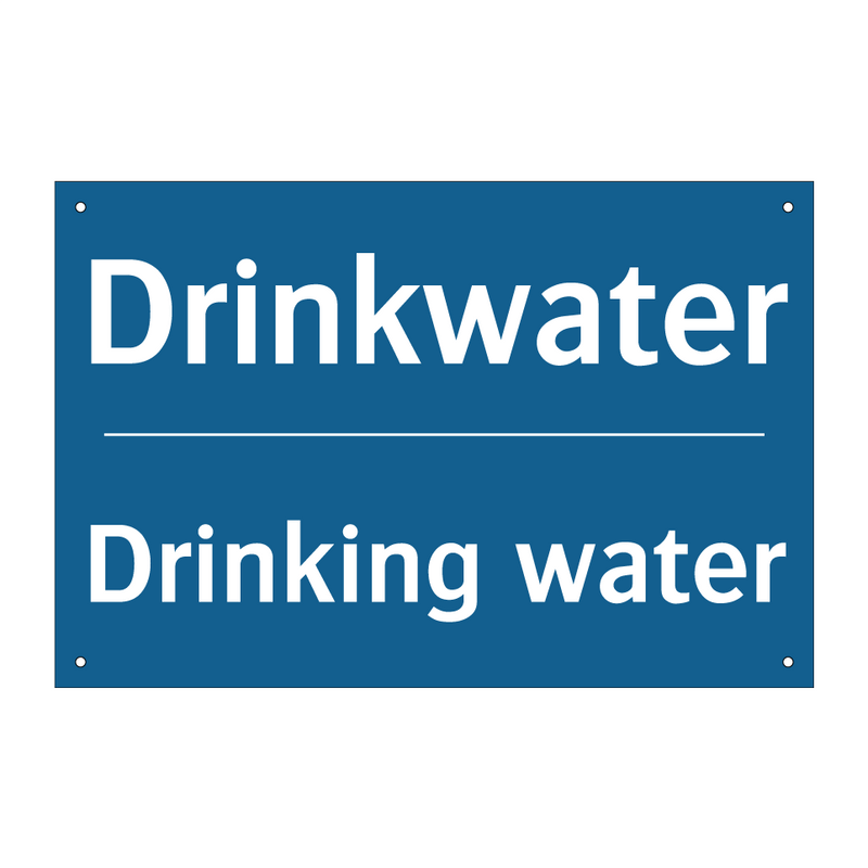 Drinkwater - Drinking water & Drinkwater - Drinking water & Drinkwater - Drinking water