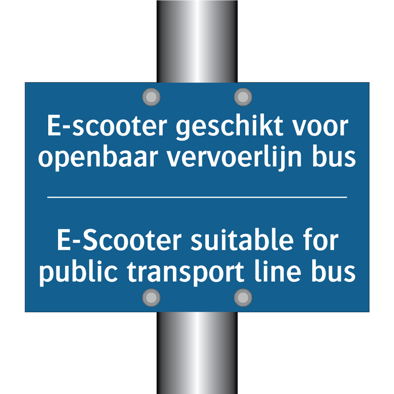 E-scooter geschikt voor openbaar /.../ - E-Scooter suitable for public /.../