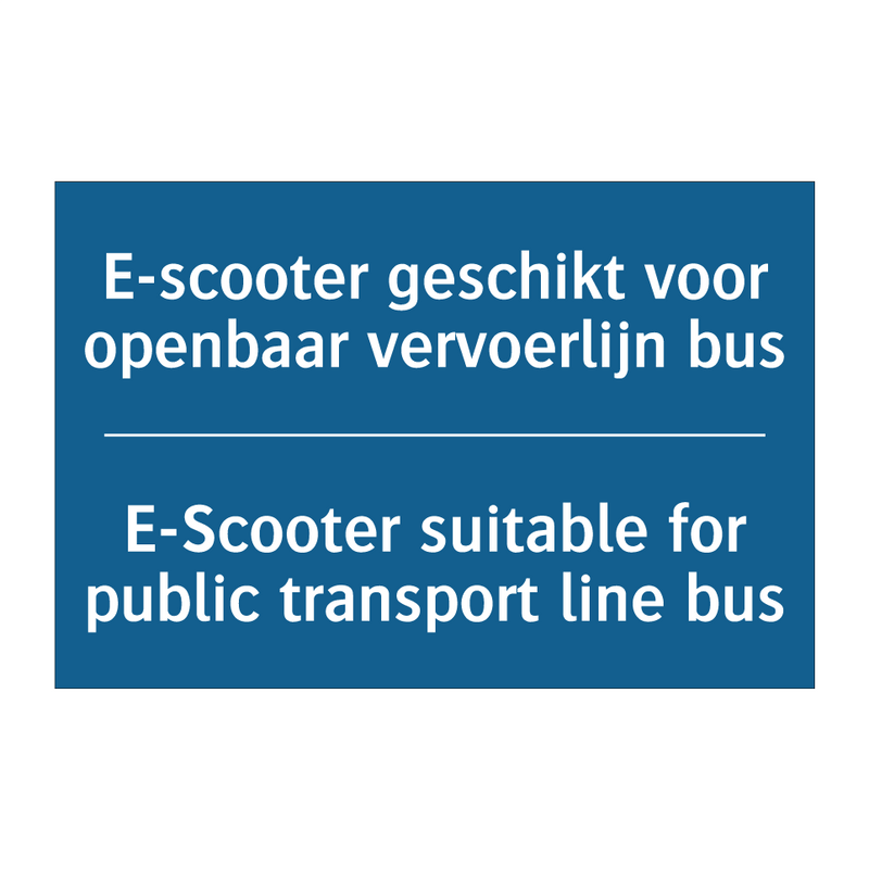 E-scooter geschikt voor openbaar /.../ - E-Scooter suitable for public /.../