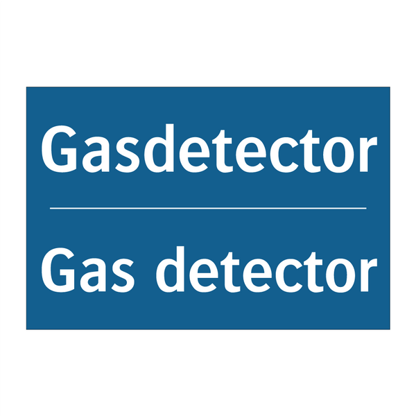 Gasdetector - Gas detector & Gasdetector - Gas detector & Gasdetector - Gas detector