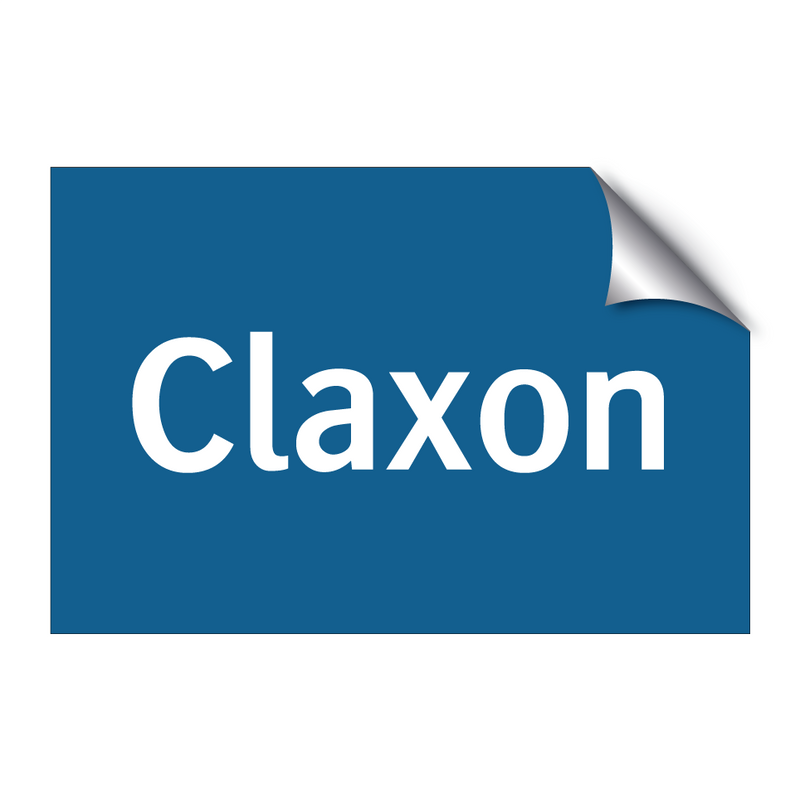 Claxon & Claxon & Claxon & Claxon