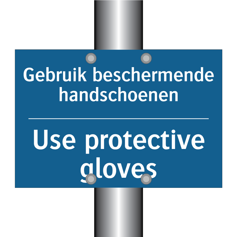 Gebruik beschermende handschoenen /.../ - Use protective gloves