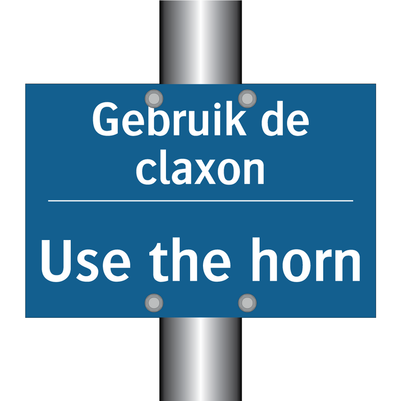 Gebruik de claxon - Use the horn & Gebruik de claxon - Use the horn