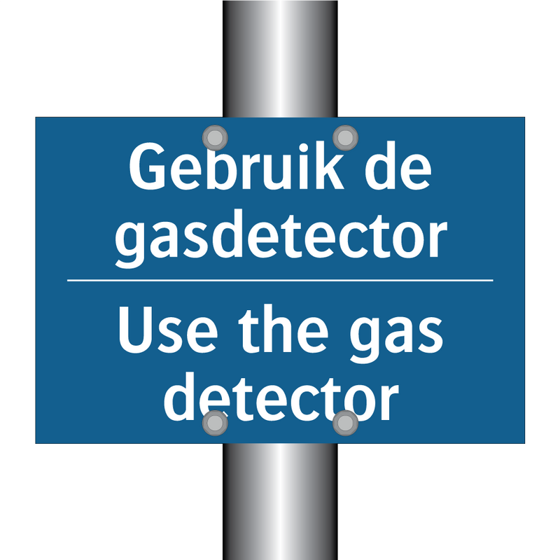 Gebruik de gasdetector - Use the gas detector & Gebruik de gasdetector - Use the gas detector